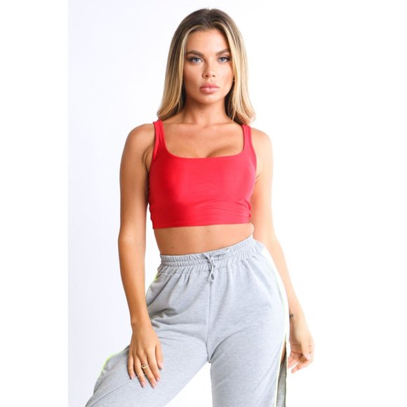 Women's Casual Sleeveless Square Neck Tank Top Gym Fitness Running Walking Work - Picture 2 of 8